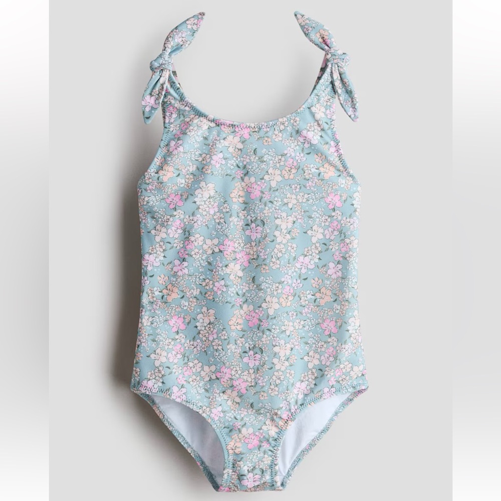 H&M Baby One Piece Floral Swimsuit